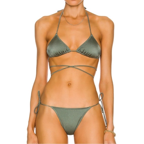 Tropic Of C Other - NWT Tropic Of C Praia Bikini Set in Serpentine M